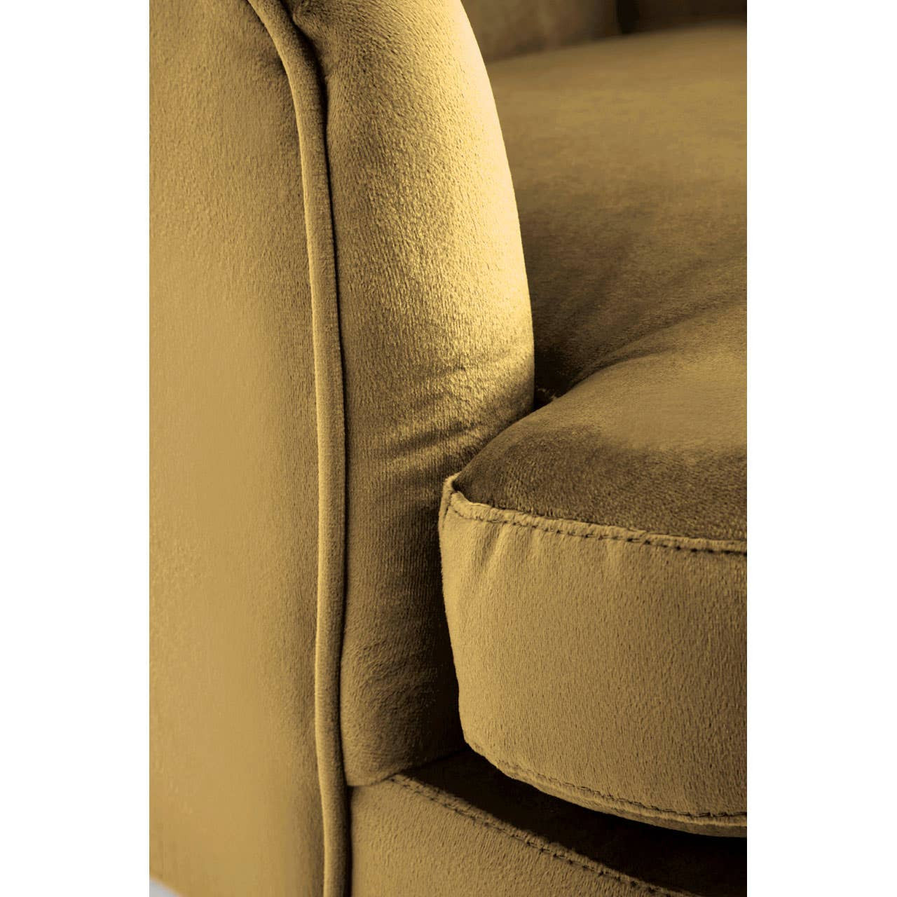 Loretta Pistachio Velvet Armchair With Black Wood Legs