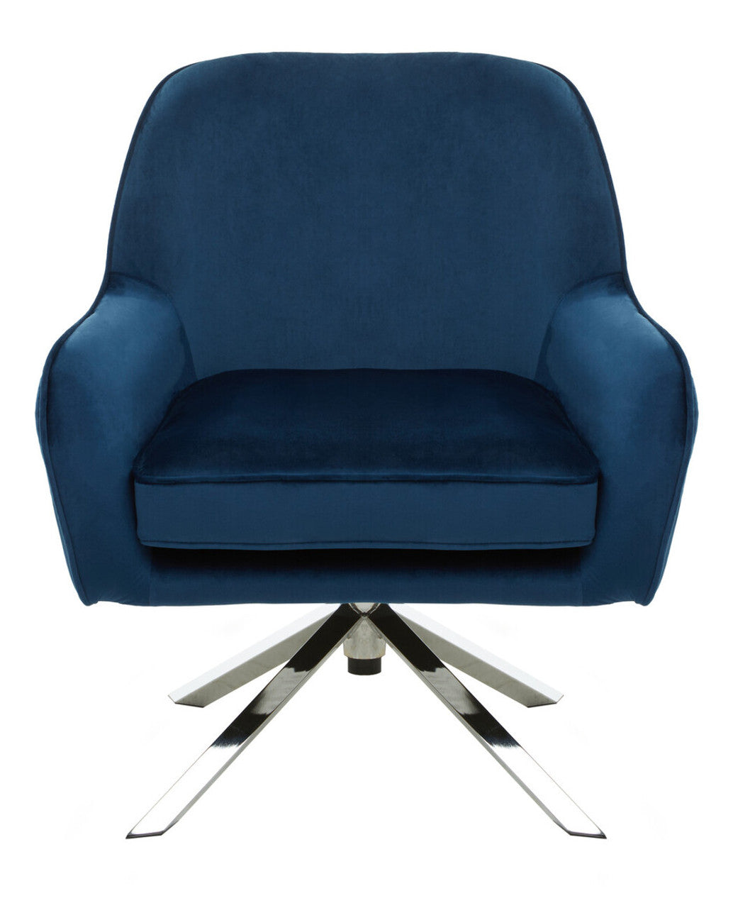 Avery Midnight Velvet Armchair