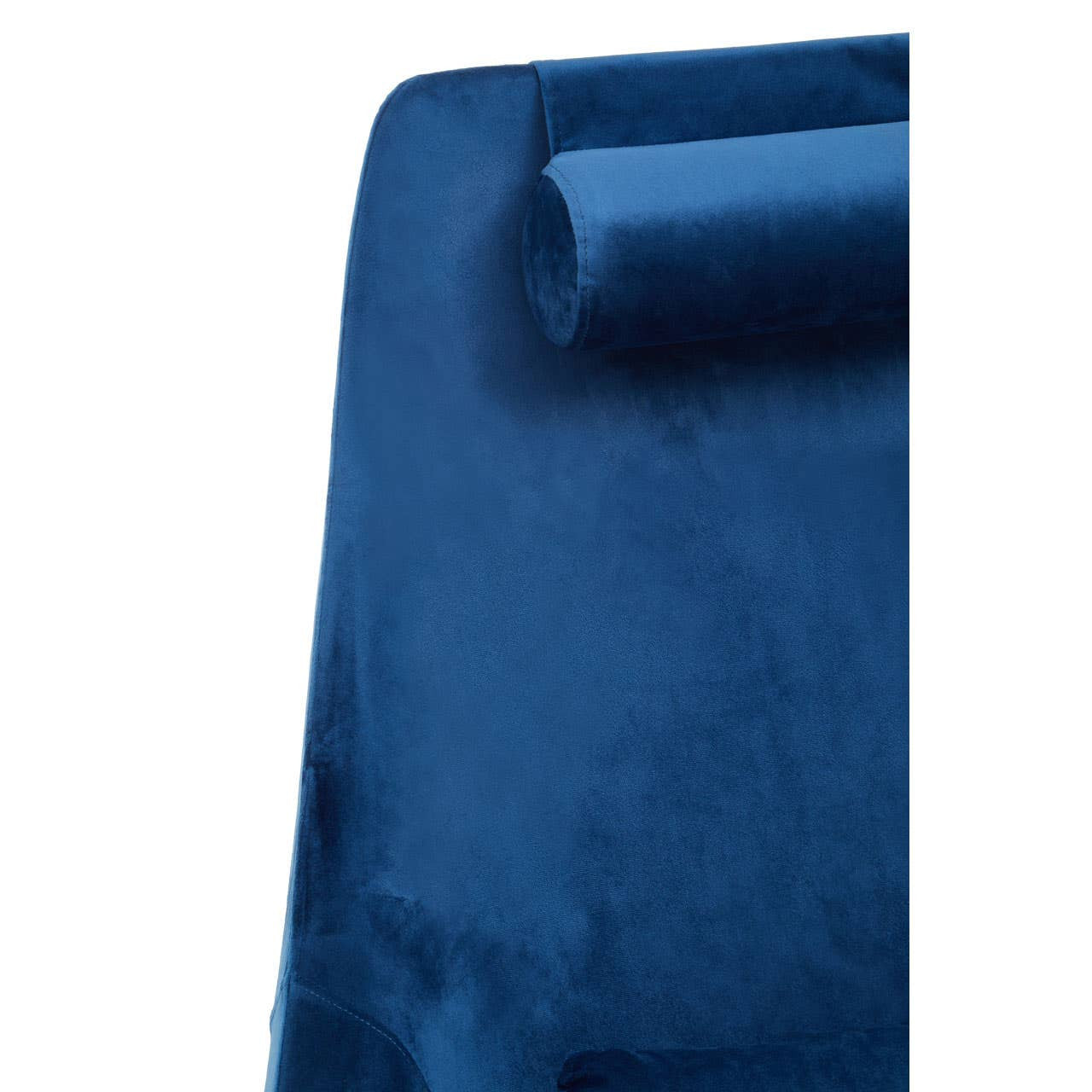 Kalo Navy Velvet Swivel Lounge Chair