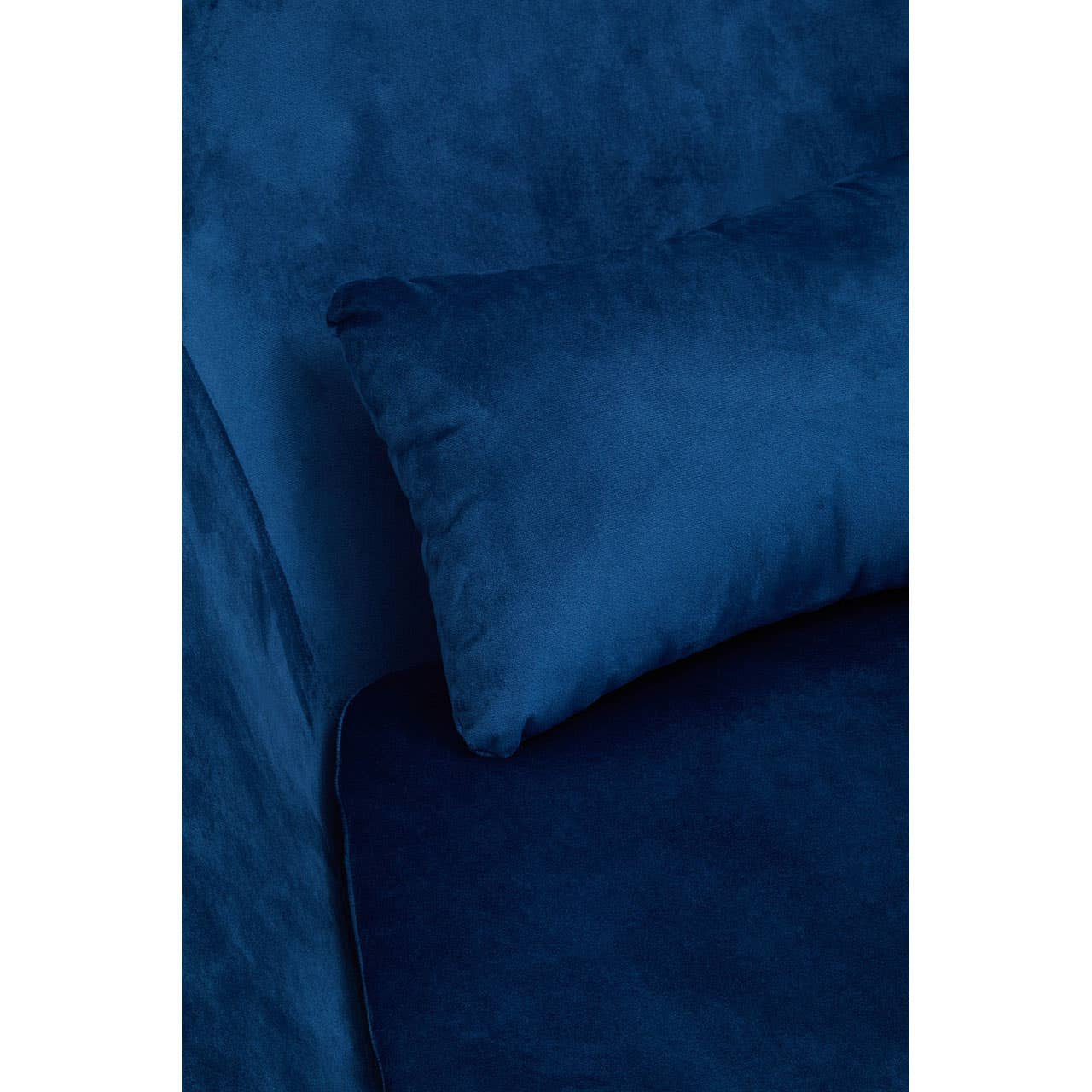 Kalo Navy Velvet Swivel Lounge Chair