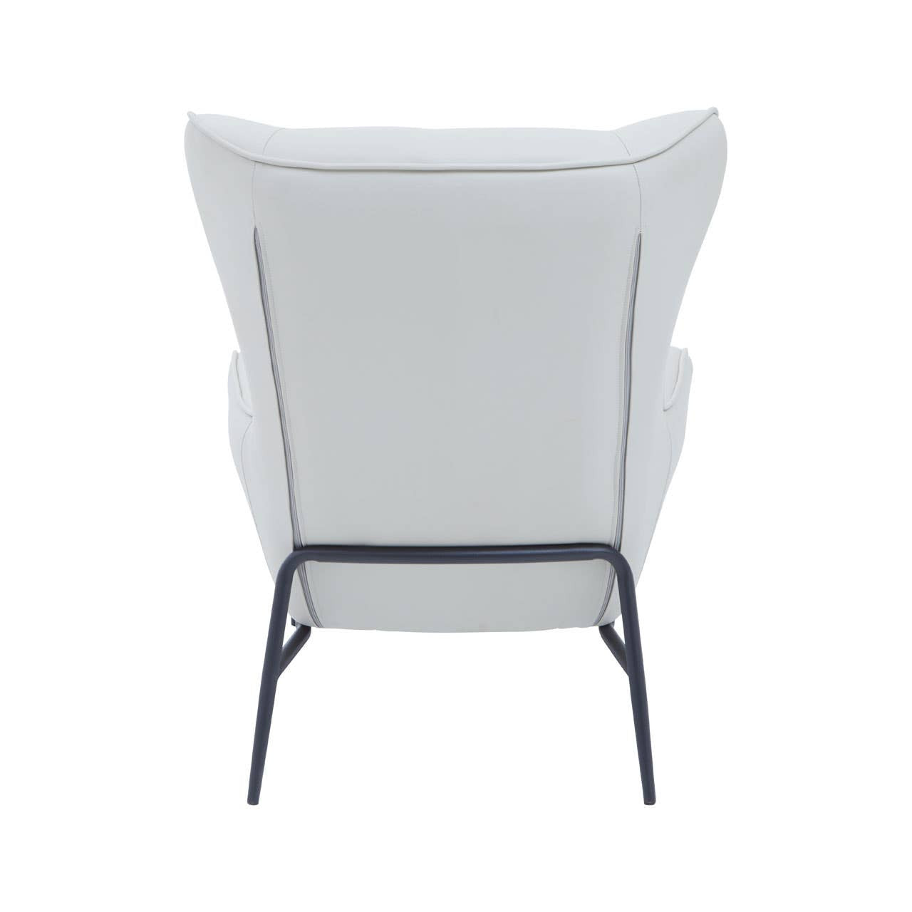 Kaiko Stone Faux Leather Armchair And Footstool