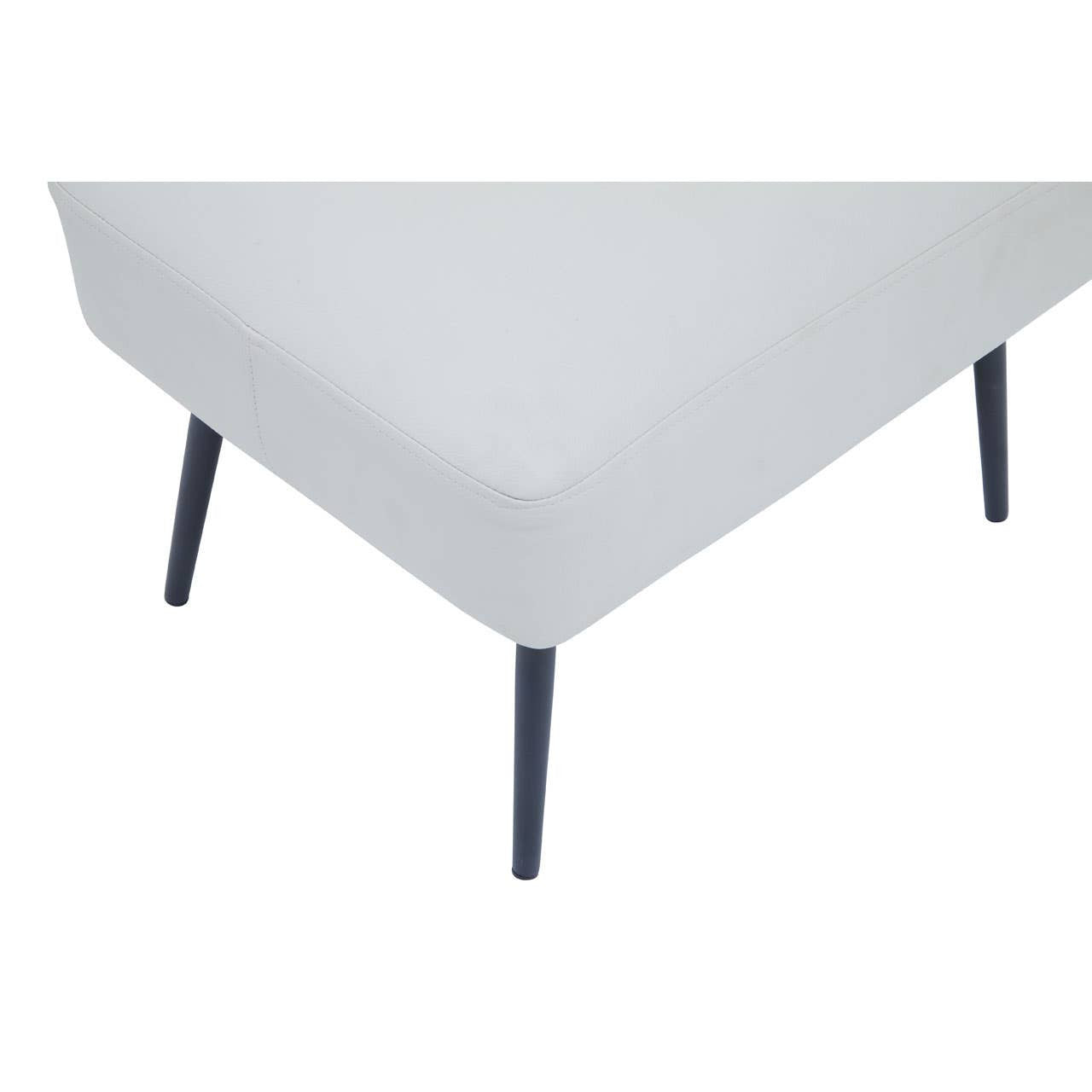 Kaiko Stone Faux Leather Armchair And Footstool