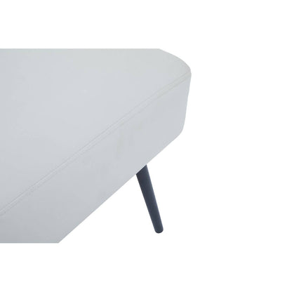 Kaiko Stone Faux Leather Armchair And Footstool