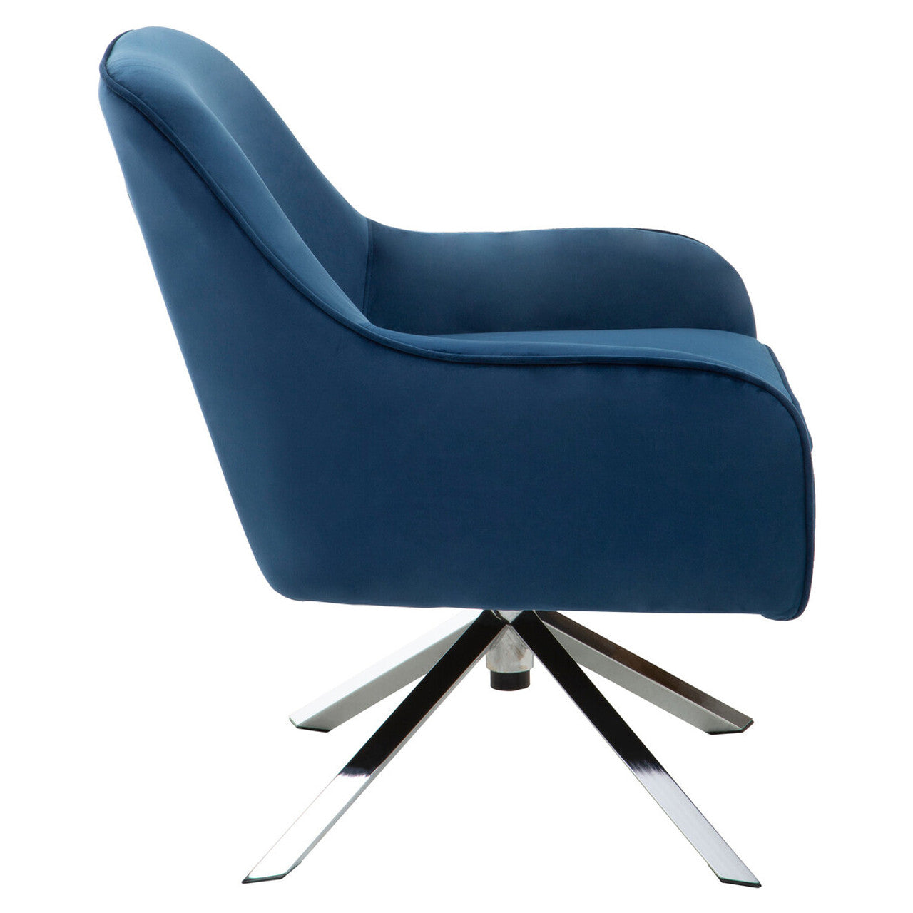 Avery Midnight Velvet Armchair