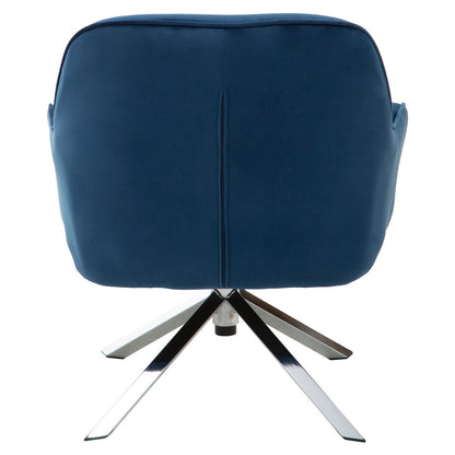 Avery Midnight Velvet Armchair