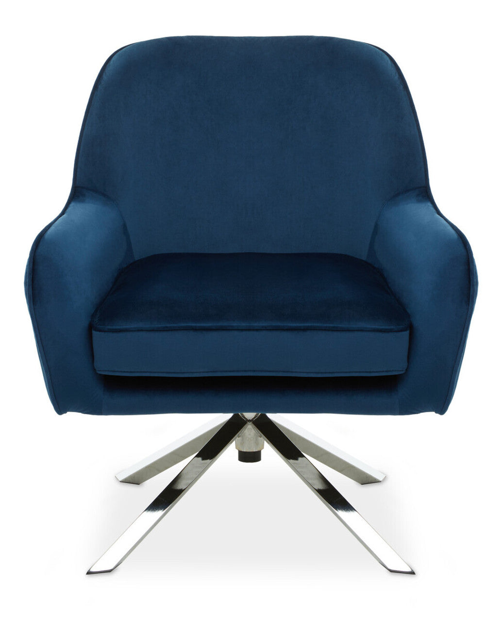 Avery Midnight Velvet Armchair