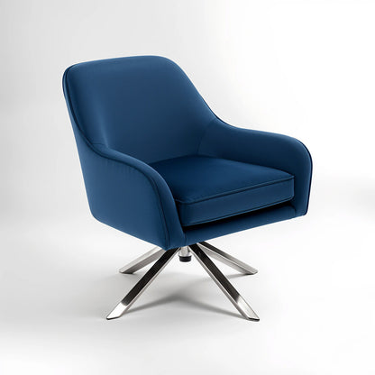Avery Midnight Velvet Armchair