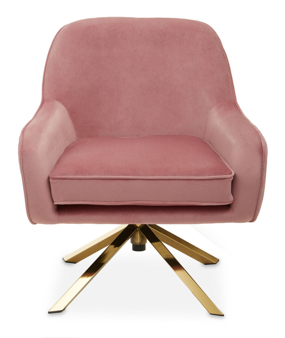 Avery Pink Velvet Armchair