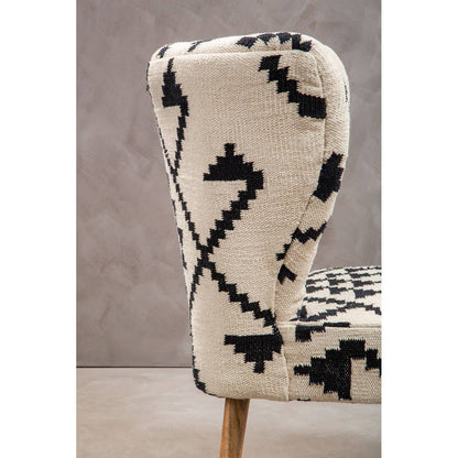 Cefena Berber Style Mango Wood Chair