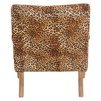 Cefena Leopard Print Chair