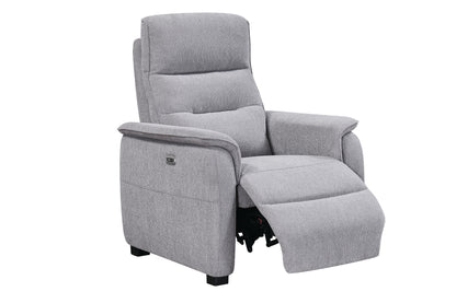 Harlan Power Recliner – Pewter