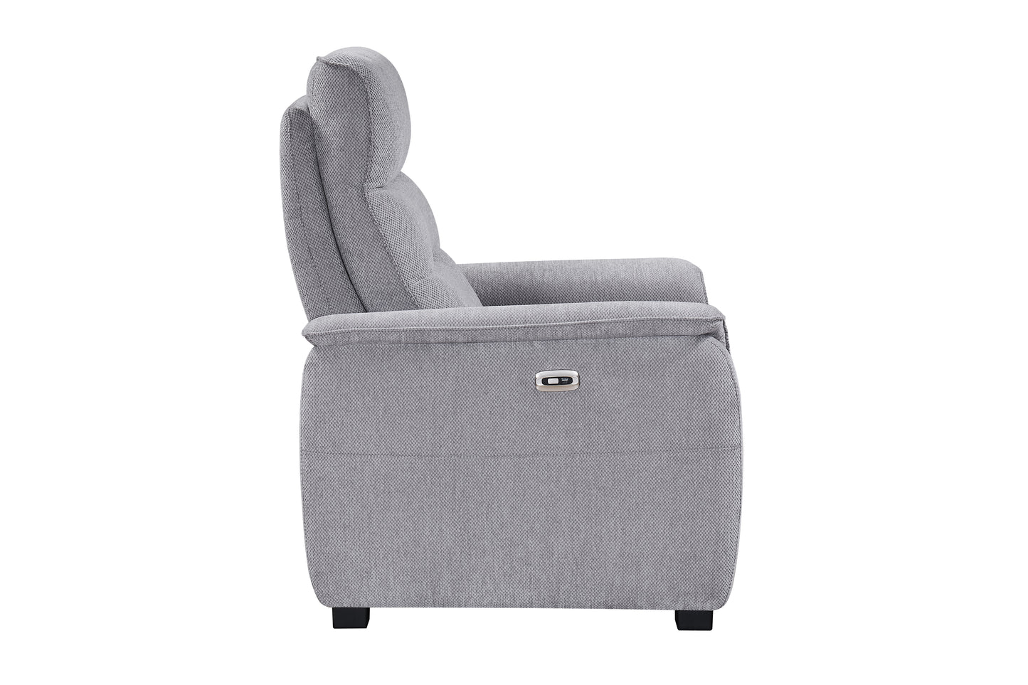 Harlan Power Recliner – Pewter