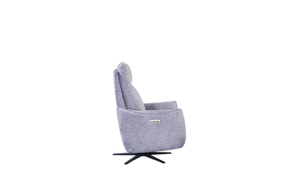 Libby Swivel Power Recliner – Grey