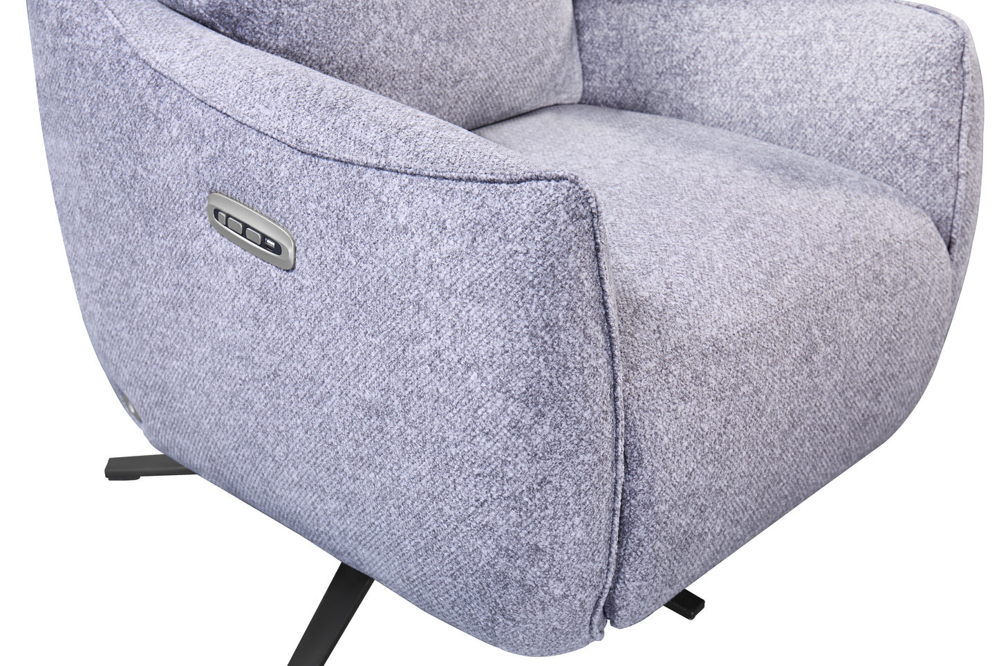 Libby Swivel Power Recliner – Grey