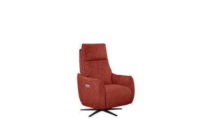 Libby Swivel Power Recliner – Ruby
