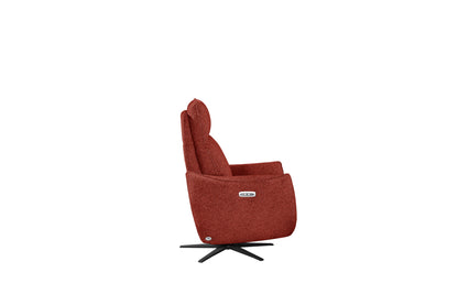 Libby Swivel Power Recliner – Ruby