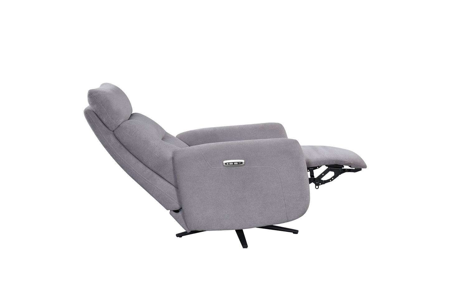 Solo Power Swivel Recliner – Pewter