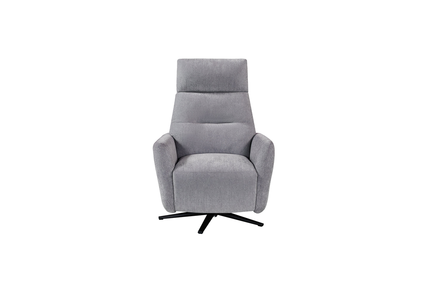 Solo Rise And Recline Swivel Recliner – Pewter