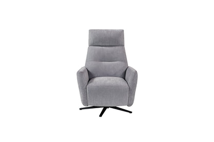 Solo Rise And Recline Swivel Recliner – Pewter