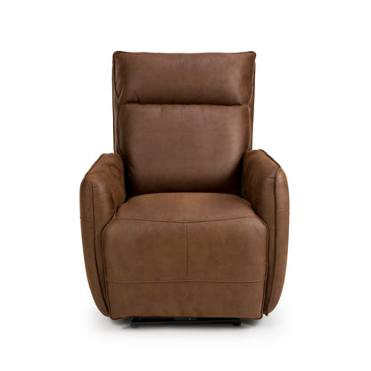 Tucson Heated Power Recliner – Brown