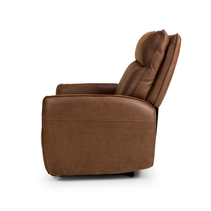 Tucson Heated Power Recliner – Brown