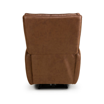 Tucson Heated Power Recliner – Brown