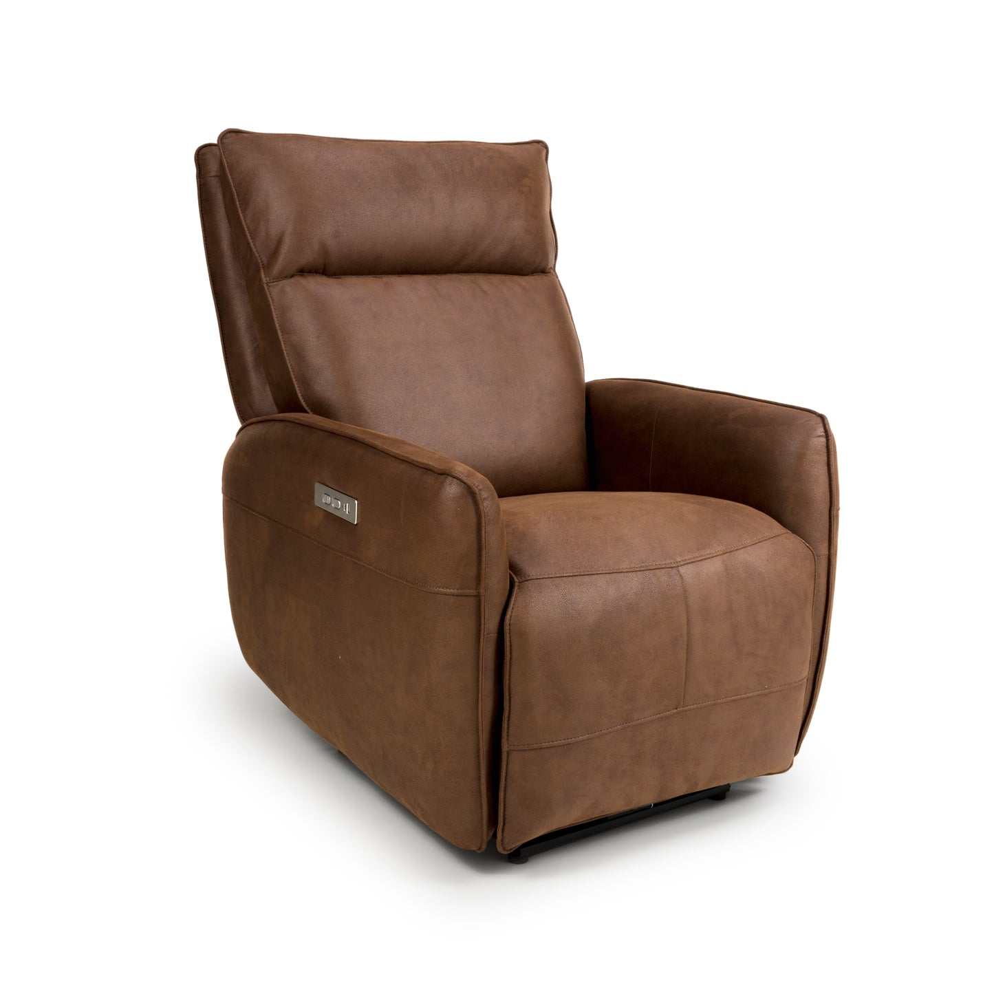 Tucson Heated Power Recliner – Brown