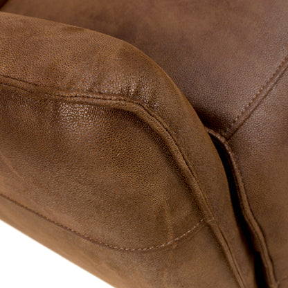 Tucson Heated Power Recliner – Brown