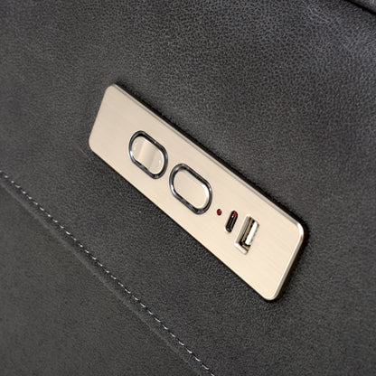 Tucson Heated Power Recliner – Slate