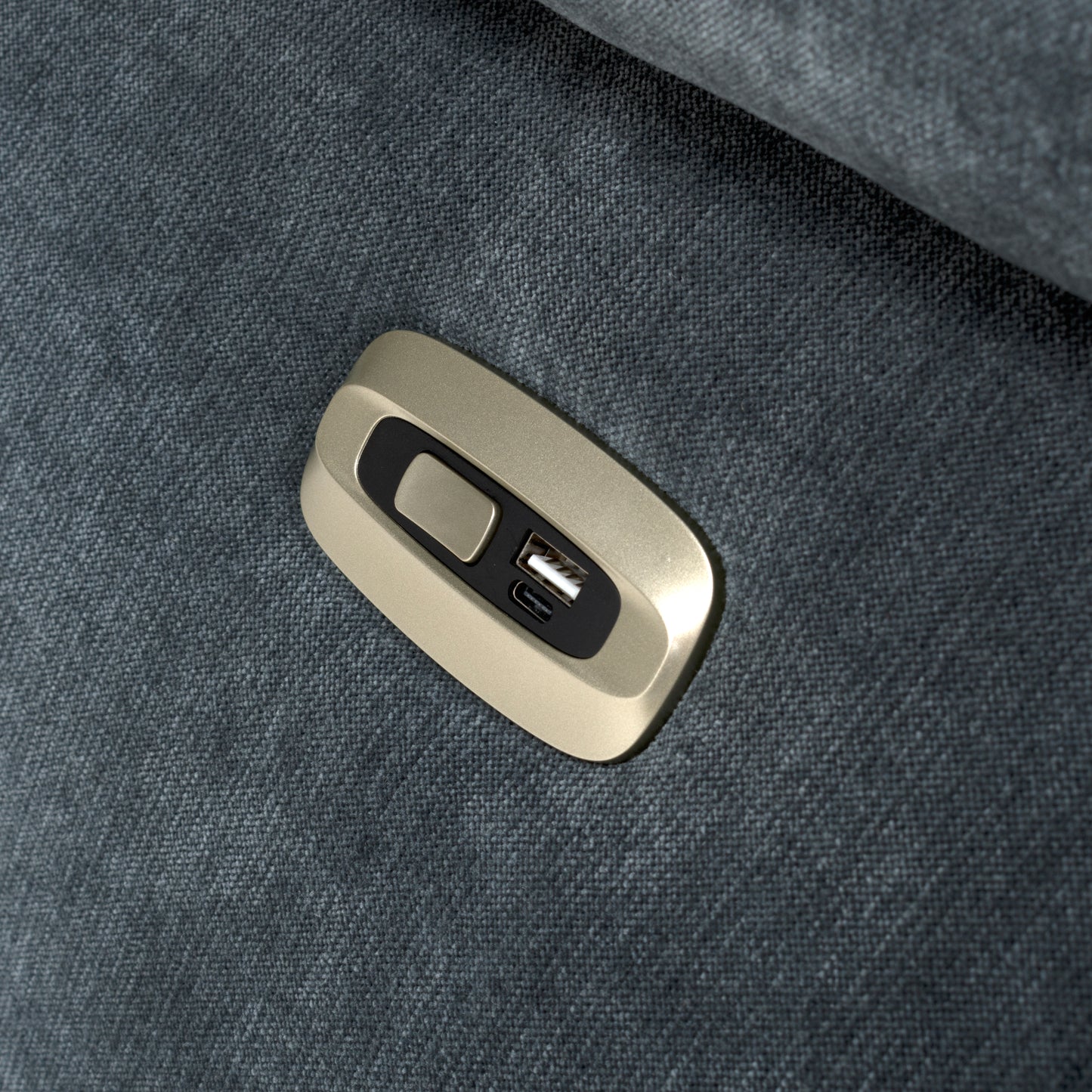 Apollo reclining Armchair- Luxury Electric/Power Grey Recliner