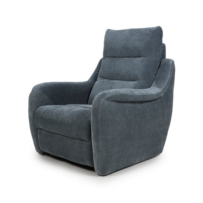 Apollo reclining Armchair- Luxury Electric/Power Grey Recliner