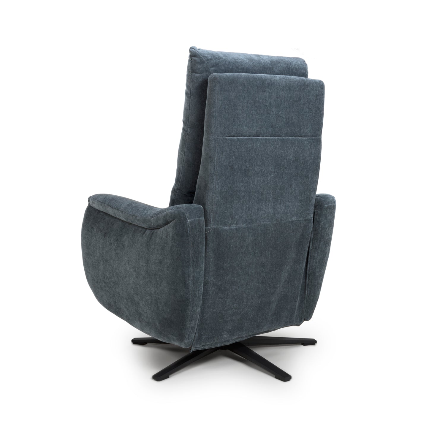 Apollo reclining Armchair- Luxury Electric/Power Grey Swivel Recliner