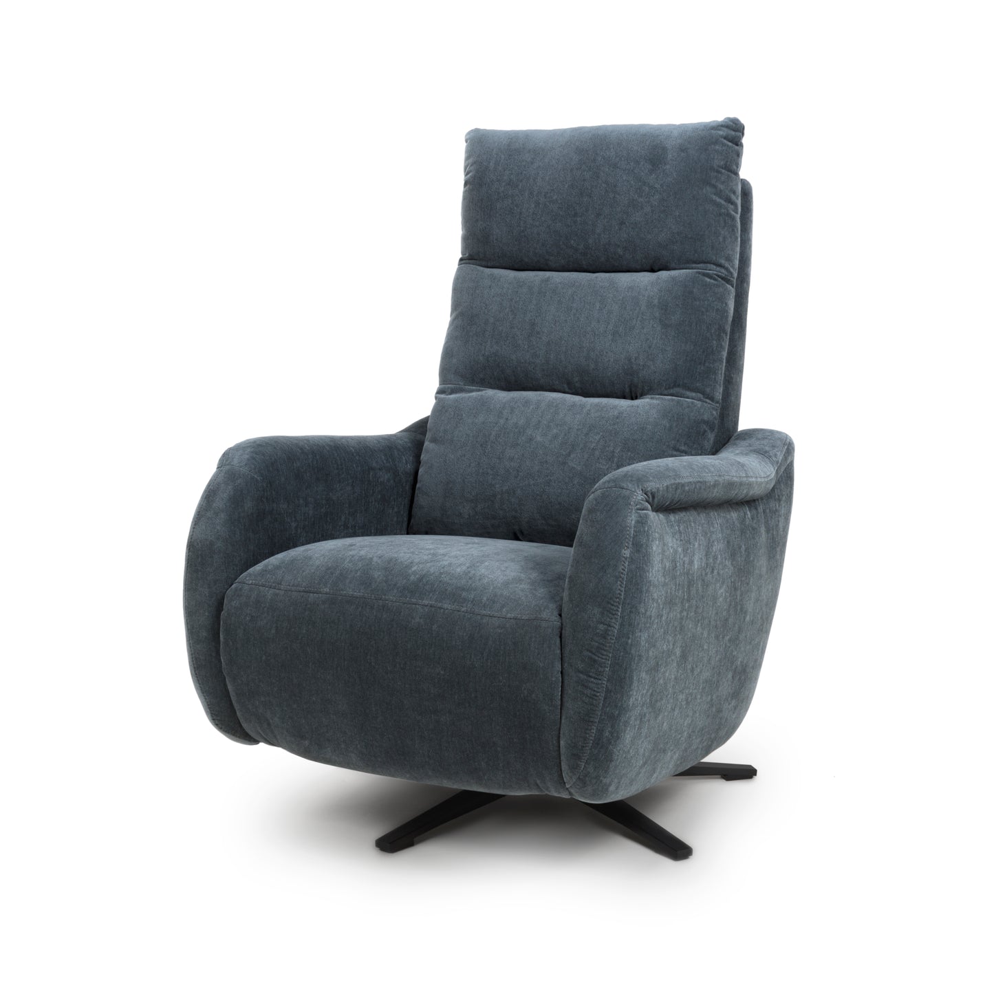 Apollo reclining Armchair- Luxury Electric/Power Grey Swivel Recliner