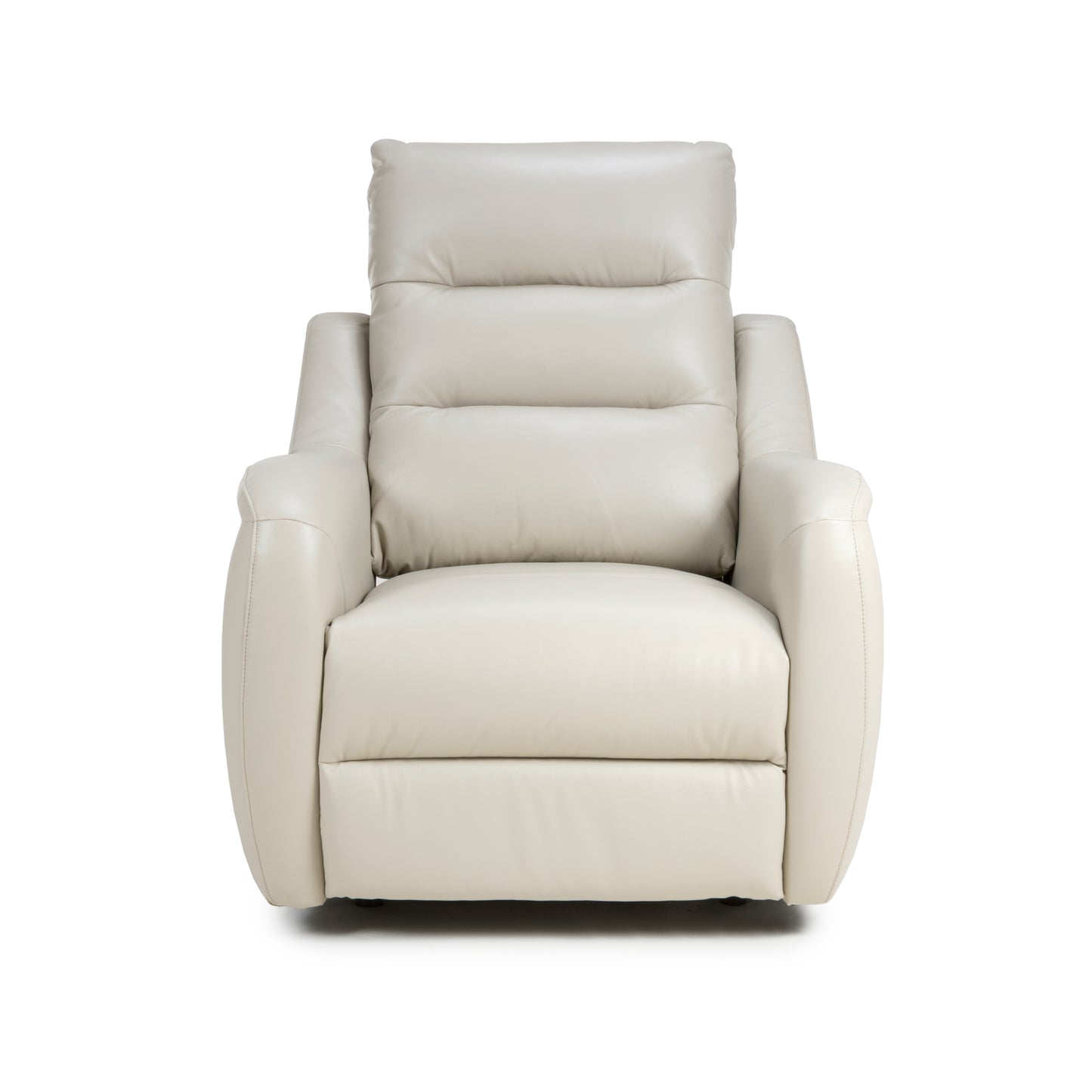 Apollo reclining Armchair- Luxury Electric/Power White Leather Recliner