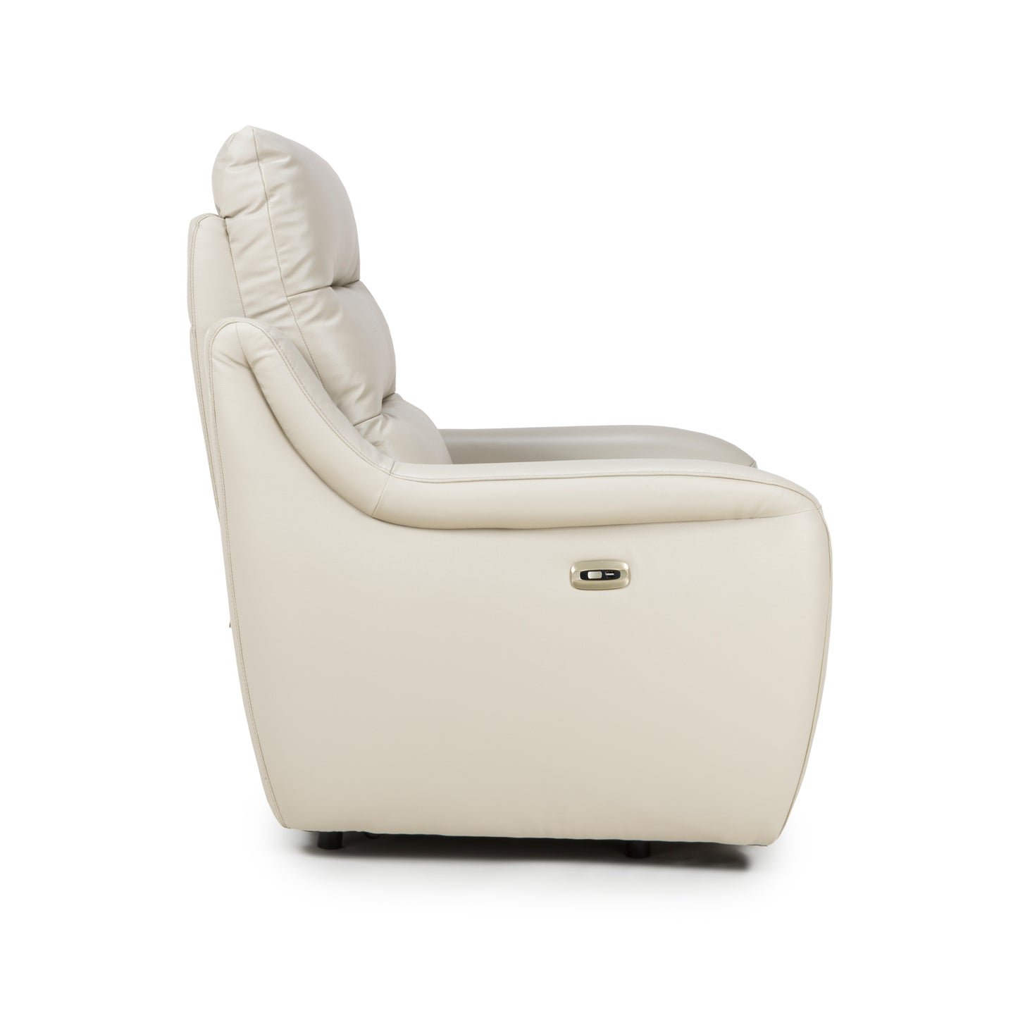 Apollo reclining Armchair- Luxury Electric/Power White Leather Recliner