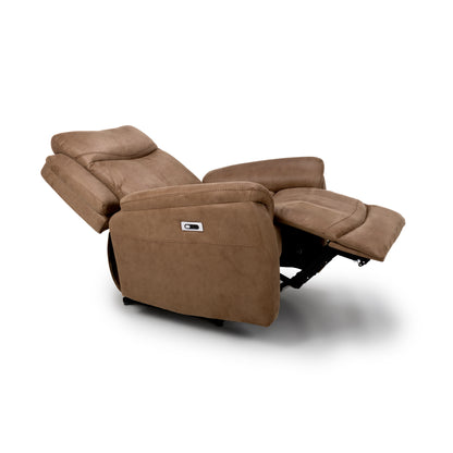 Arizona reclining Armchair- Luxury Electric/Power Brown Recliner