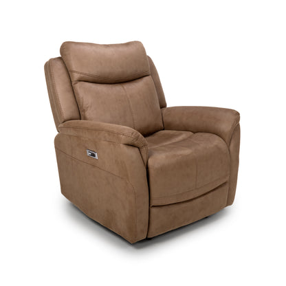 Arizona reclining Armchair- Luxury Electric/Power Brown Recliner