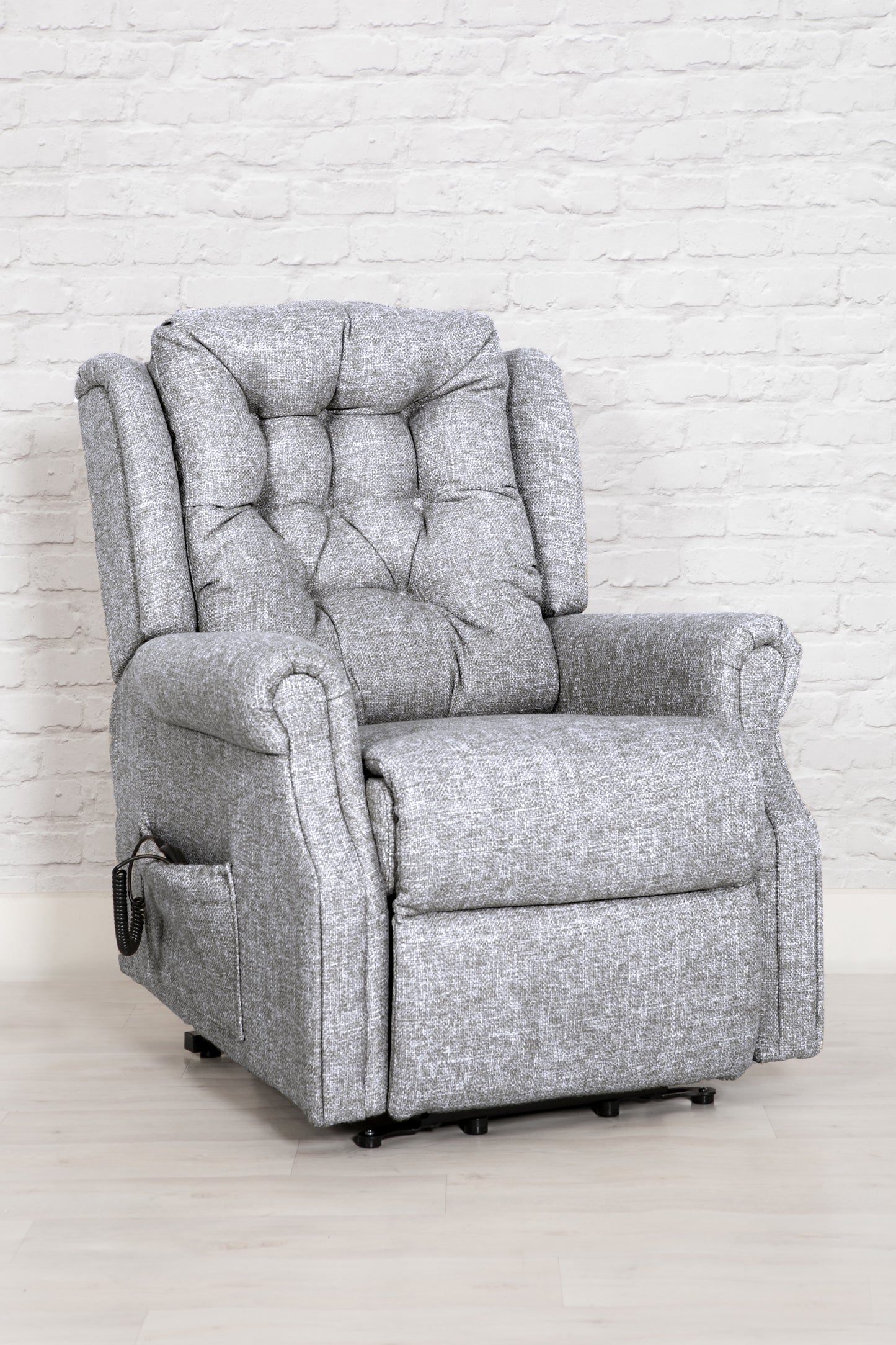 Milton Rise And Recline Armchair - Grey