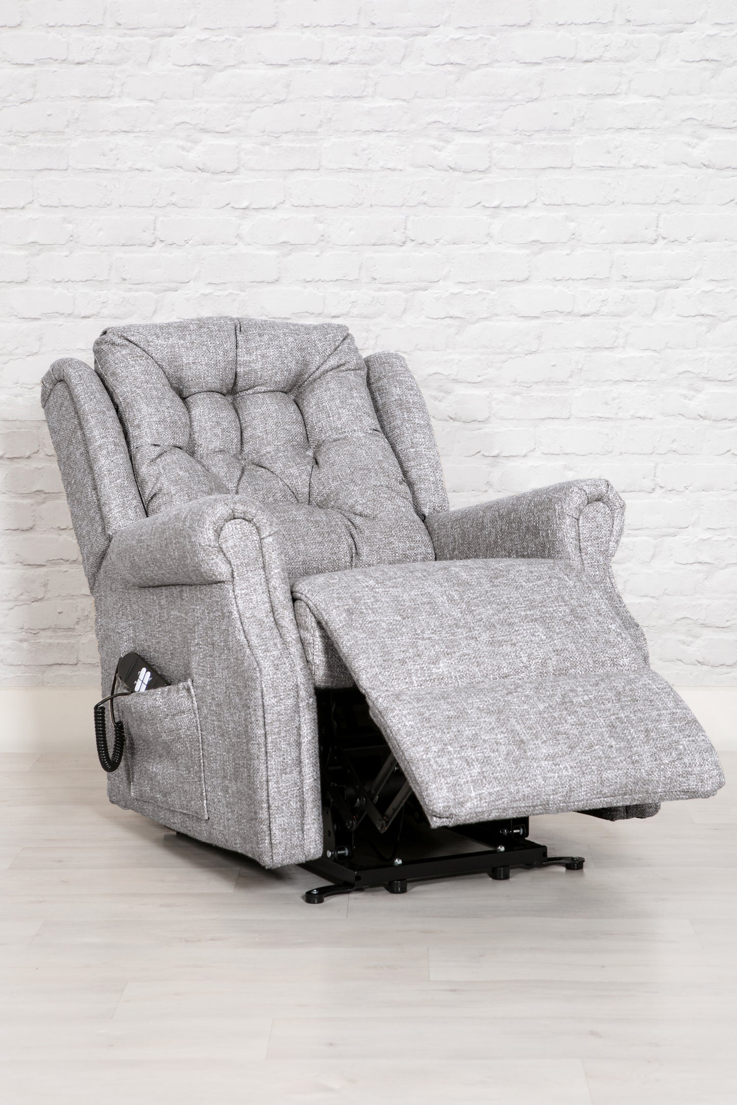 Milton Rise And Recline Armchair - Grey