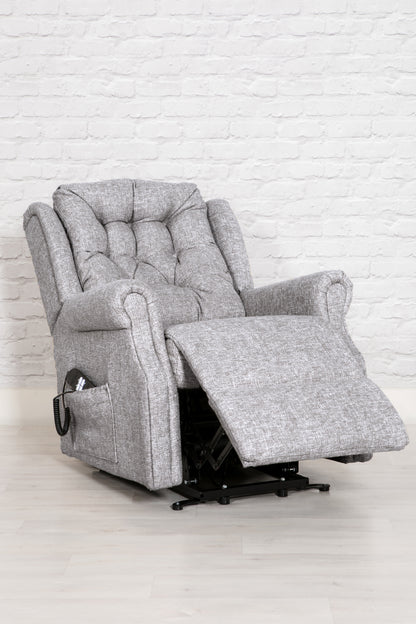Milton Rise And Recline Armchair - Grey