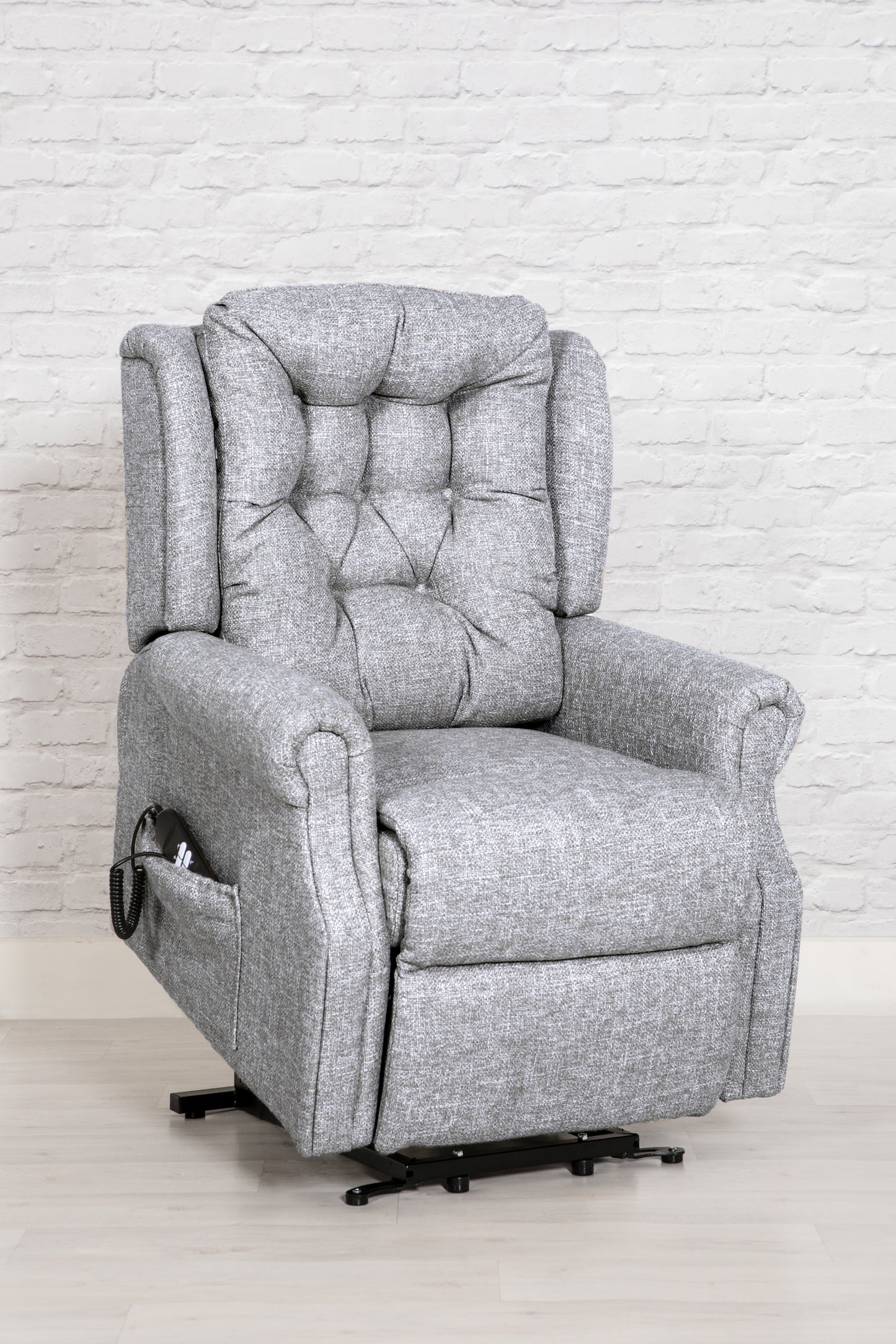 Milton Rise And Recline Armchair - Grey