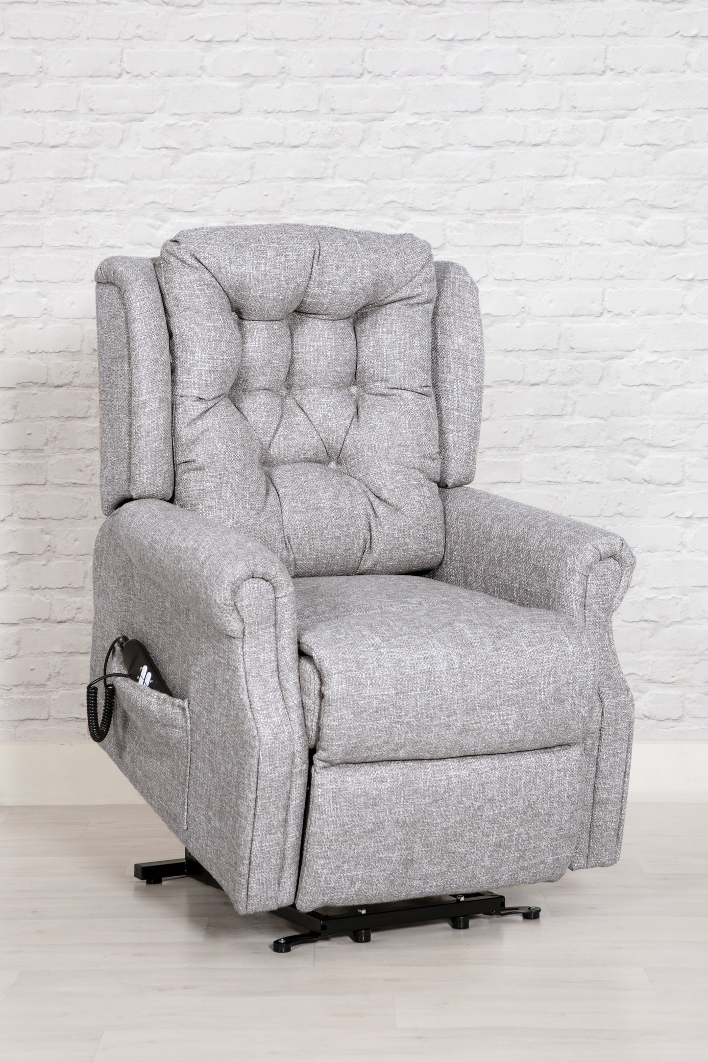 Milton Rise And Recline Armchair - Grey