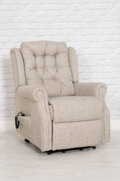 Milton Rise And Recline Armchair -Sand